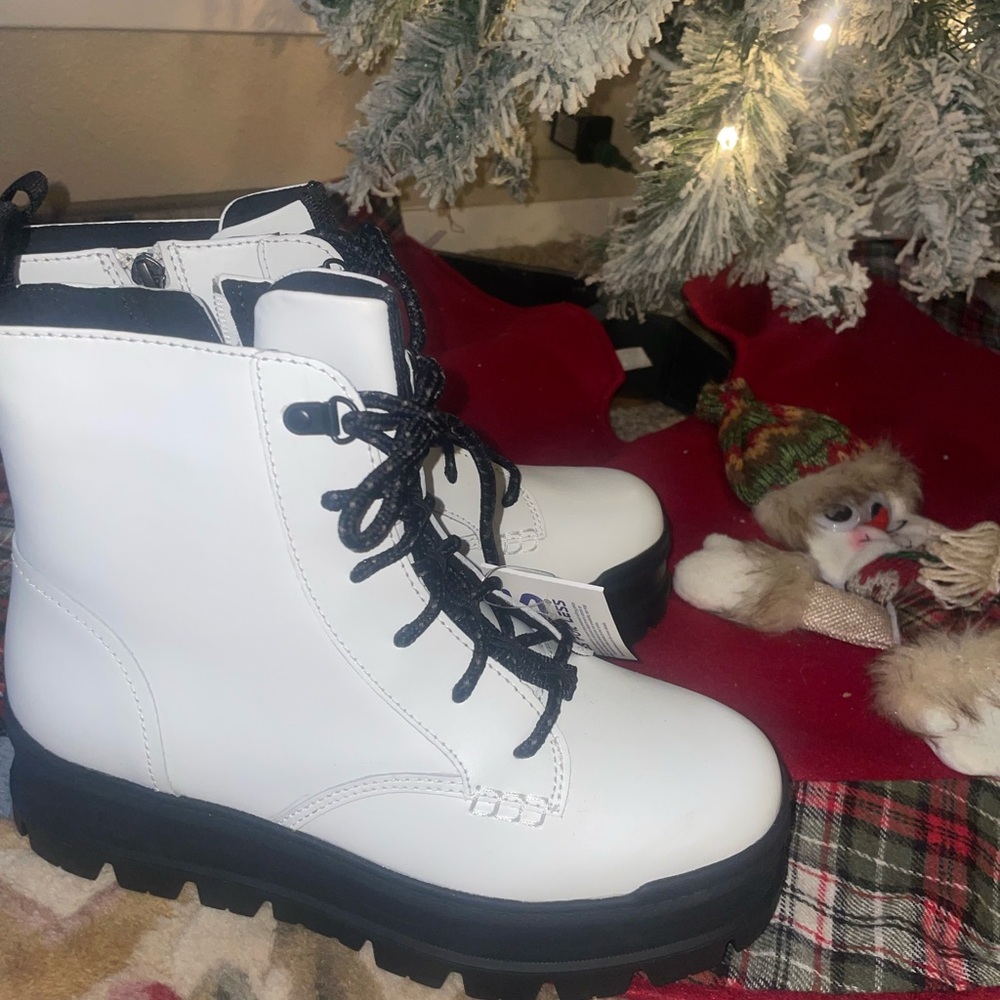 UGG White Snow Boots